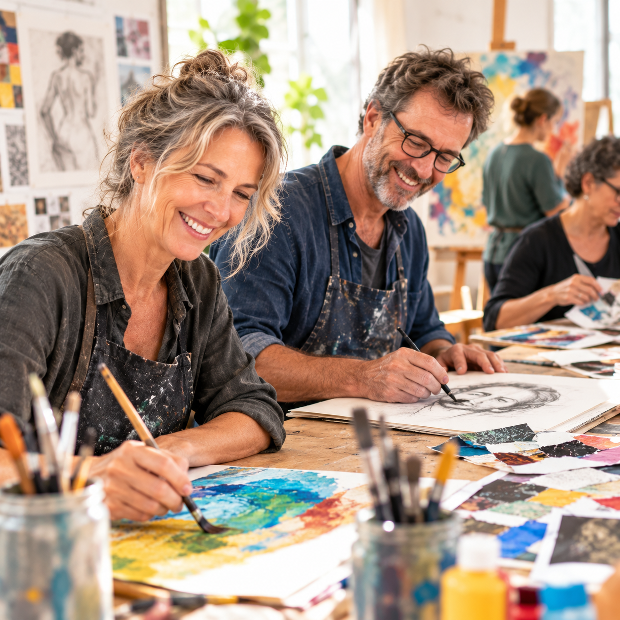 Öffnet die Seite 'Zeit für Kunst'